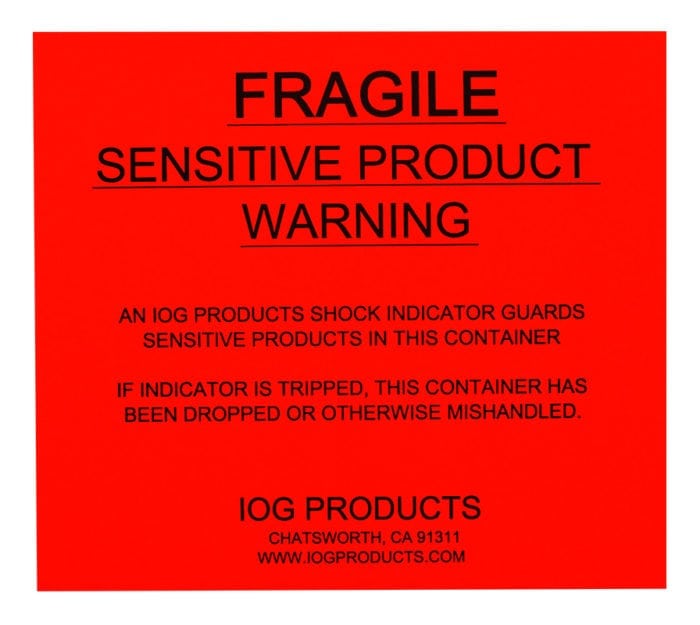 Fragile Label image
