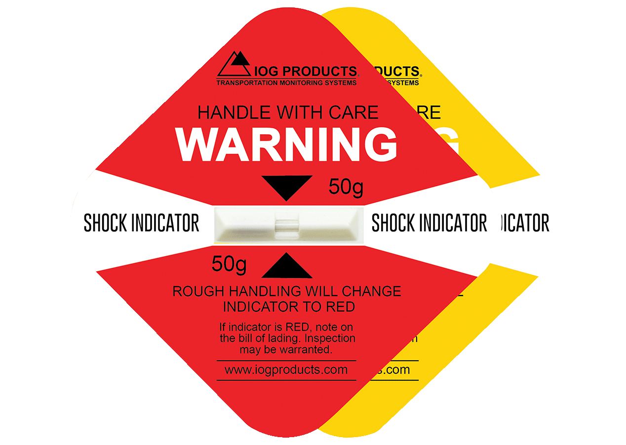 Shock indicator labels